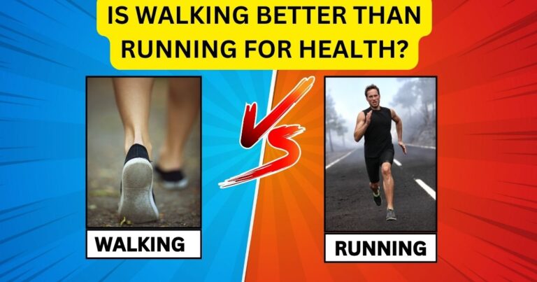 Is Walking Better than Running for Health?