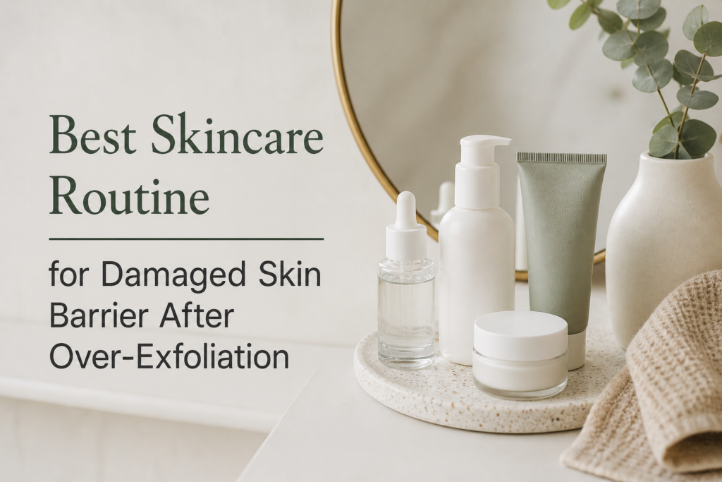 best-skincare-routine-for-damaged-skin-barrier-after-over-exfoliation