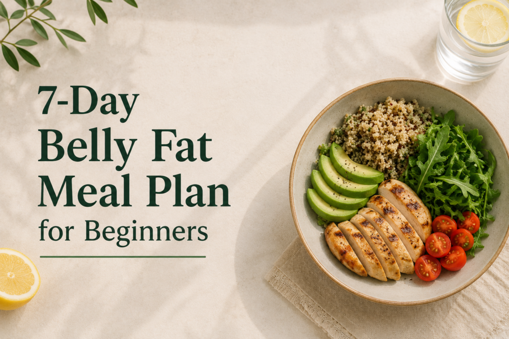 7-Day Belly Fat Meal Plan for Beginners