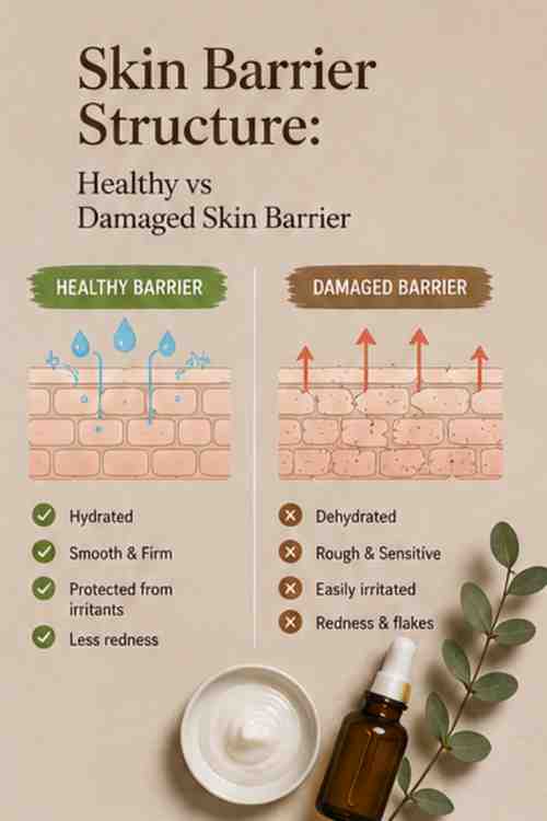 Skin-barrier-structure-healthy-vs-damaged-skin-barrier