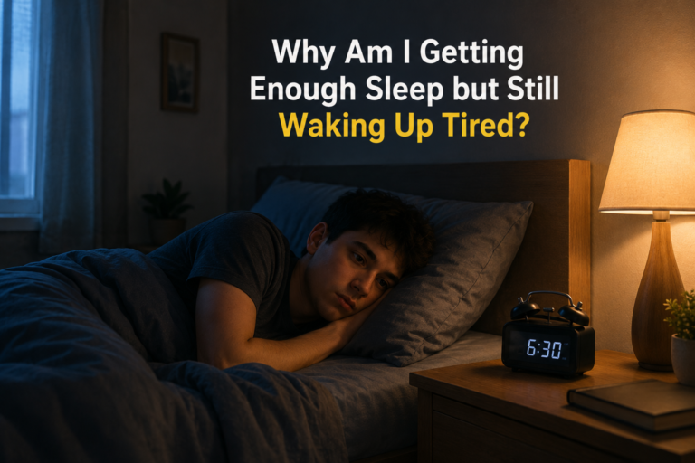 why-am-i-getting-enough-sleep-but-still-waking-up-tired