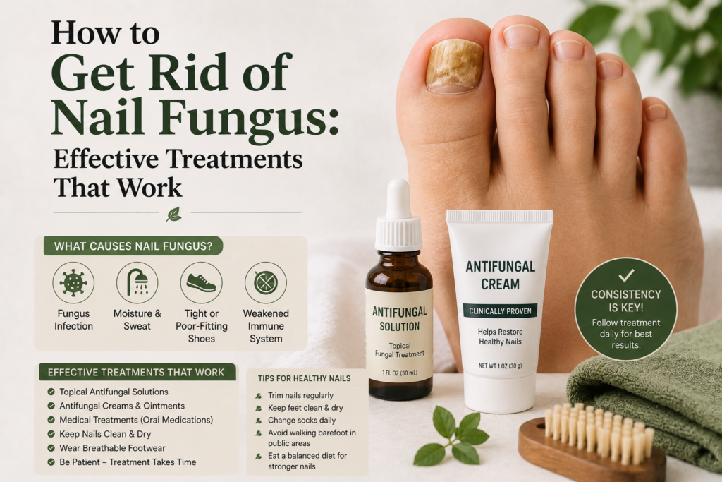 How to Get Rid of Nail Fungus: Effective Treatments That Work